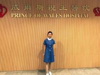 Ms LEUNG Shuk Yin as a nurse at Prince of Wales Hospital